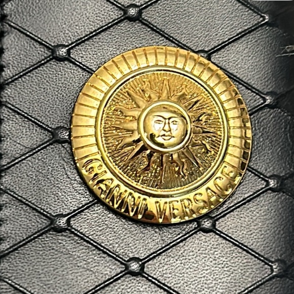 Versace Black and Gold Key & Card Holder - Picture 5 of 8